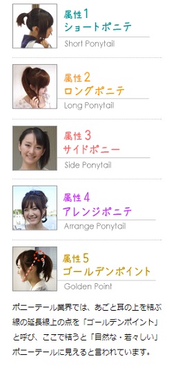 ponytails
