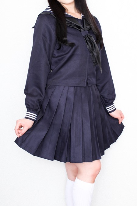 目○研心高校（旧目○学園）冬服