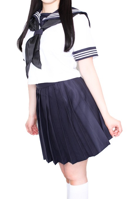 目○研心高校（旧目○学園）夏服